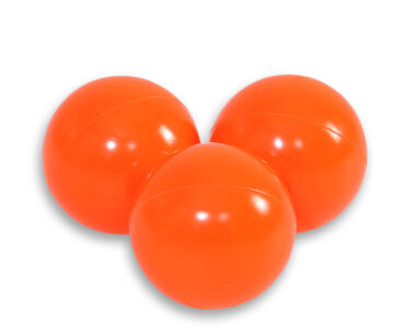 Plastikbälle für den trockenen Pool 50st - neon orange