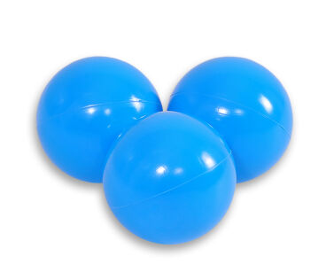Plastikbälle für den trockenen Pool 50st - blau